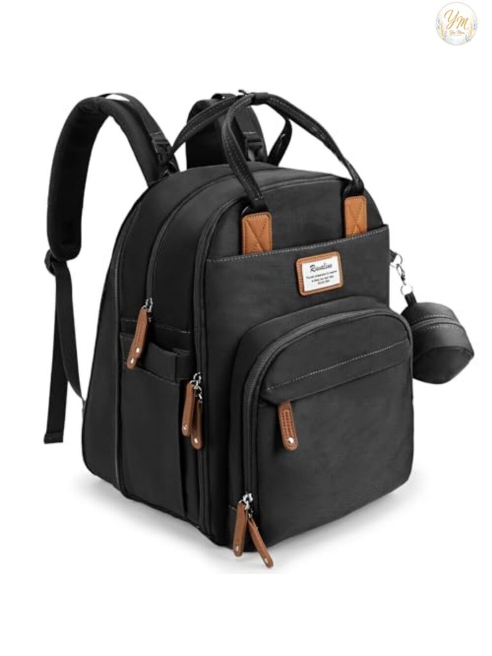 Extra Large Diaper Bag Backpack Waterproof with Changing Pad 17 Pockets